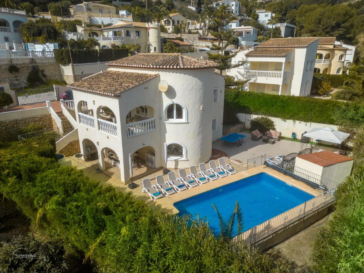 Villa Mariposa Blanca Moraira Exterior foto